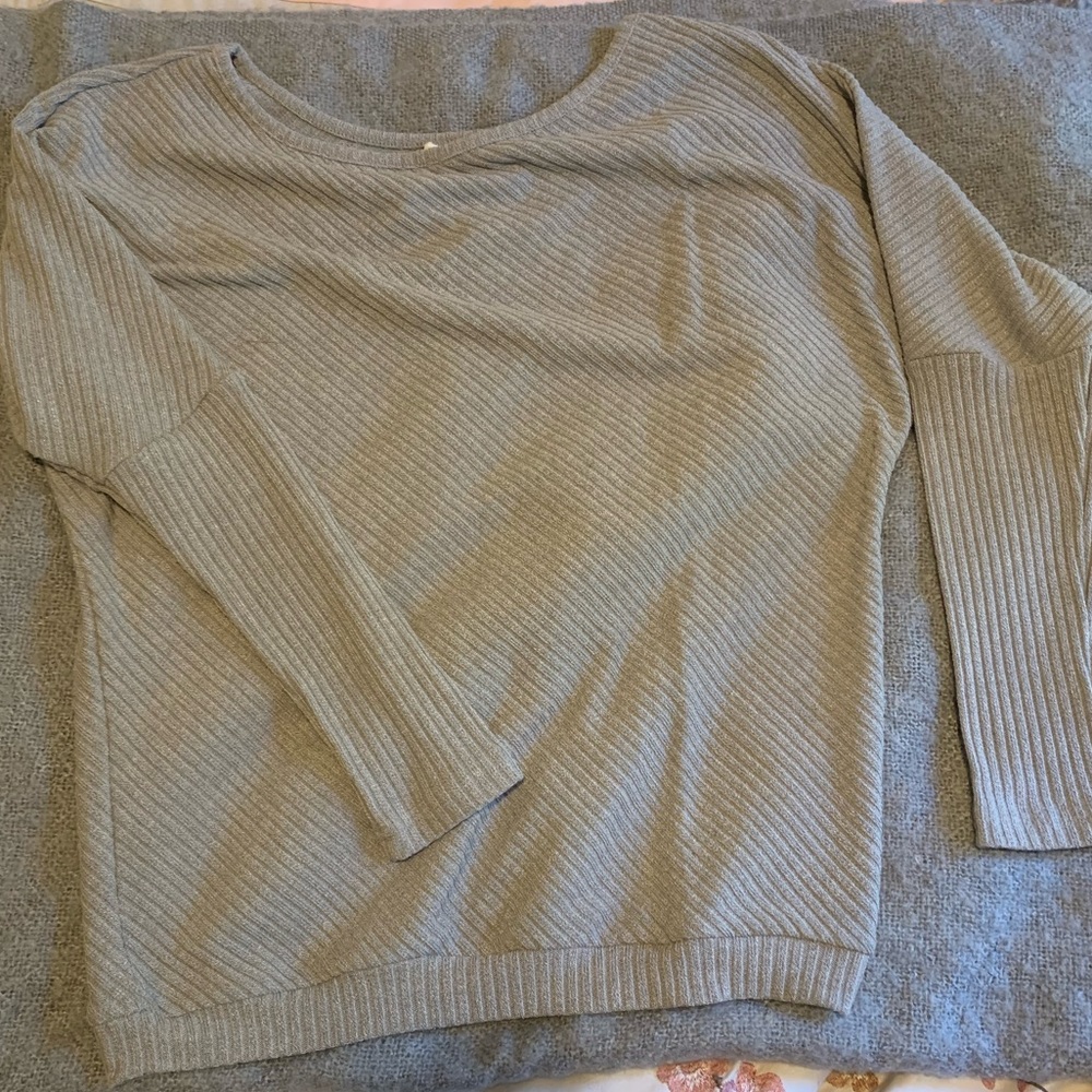 Light gray sweater